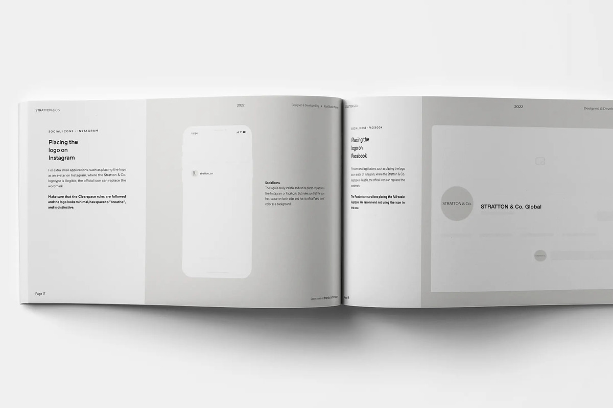 73-Page Brand Style Guidelines, a Presentation Template by Smotrow Related (Photo 4 of 19)