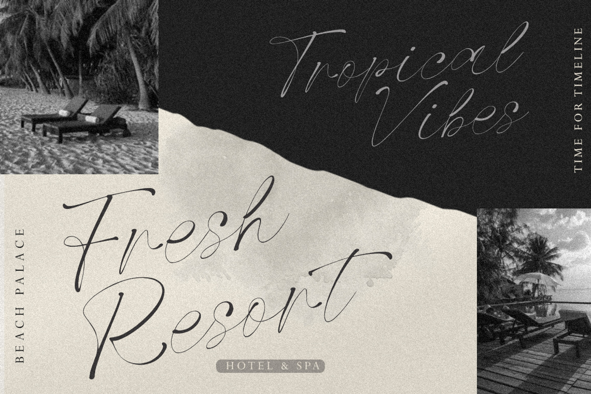 Selopaty Campble Script, a Script Font by Rastype (Photo 6 of 9)