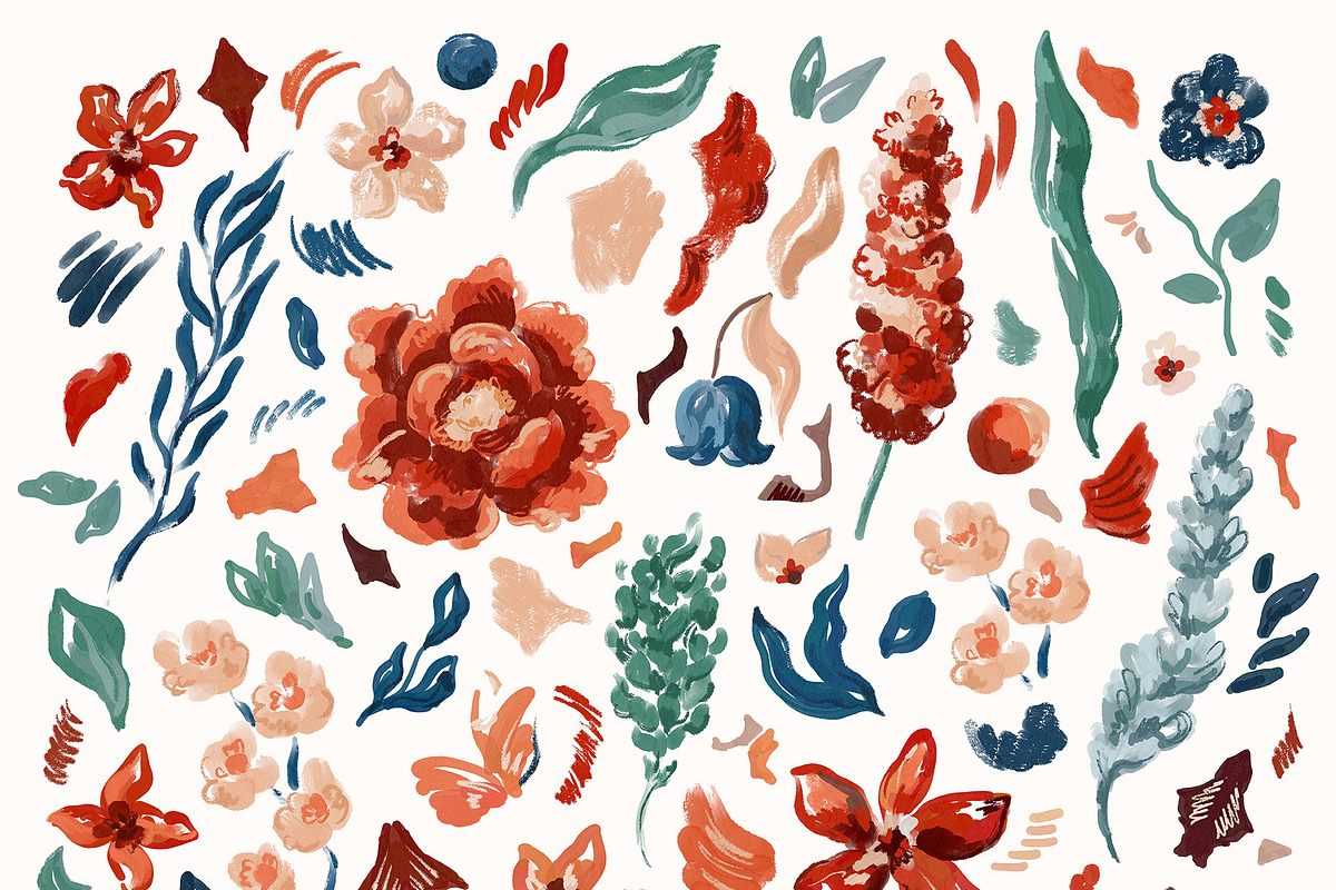 Intense Flowers Collection, an Illustration by Julia Dreams (Photo 5 of 9)