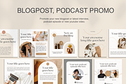 Pastel Instagram Templates for Canva, a Social Media Template by Templates Boutique (Thumbnail 7 of 9)