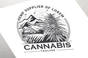 Cannabis Logo, a Branding & Logo Template by Shwet Art (Thumbnail 3 of 3)
