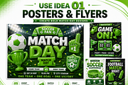 30 Inflatable Soccer Elements, an Object Graphic by ink drop (Thumbnail 4 of 7)