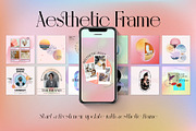 Instagram Aesthetic Gradient CANVA, a Social Media Template by Analogi Studio (Thumbnail 3 of 36)