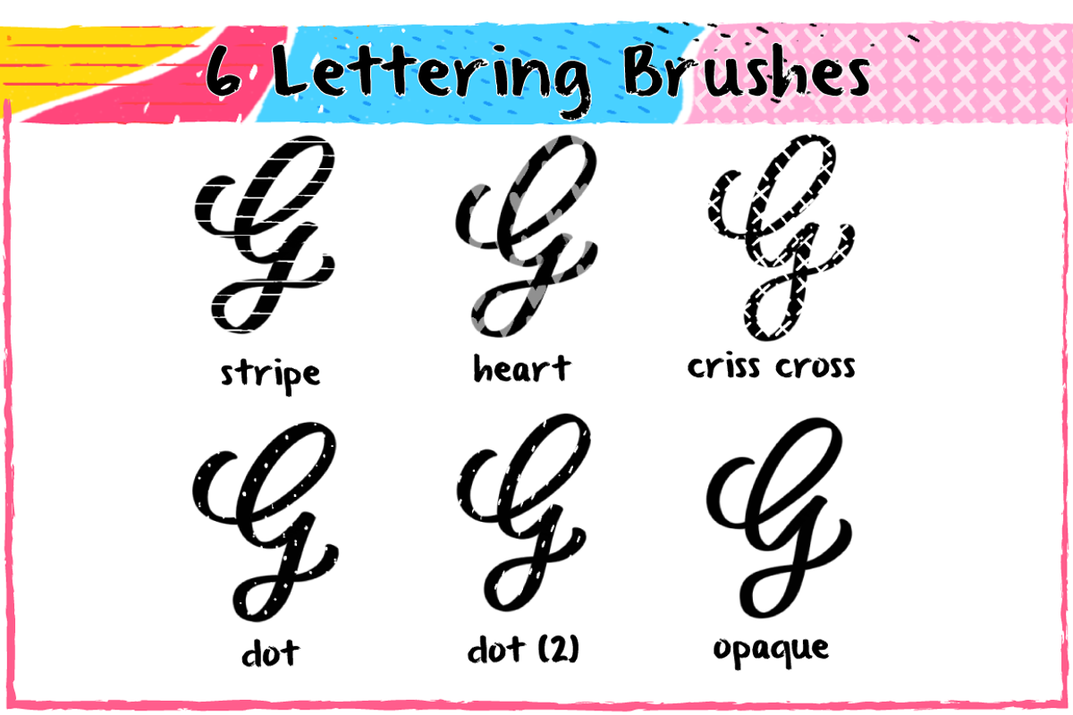 Patterns: Brushes for Procreate, a Brush Add-On by Ray of Light Design (Photo 2 of 4)