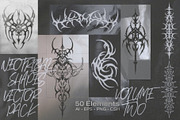 Neotribal Shapes Vol. II Vector Pack, an Object Graphic by MiksKS (Thumbnail 1 of 10)