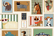 Nursery Print Bundle, a Background Graphic by Artemsky (Thumbnail 5 of 24)