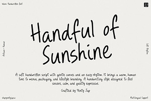 YJ Handful of Sunshine