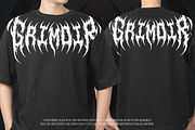 Agonaze | Black Metal Font, a Blackletter Font by Denustudios (Thumbnail 8 of 12)
