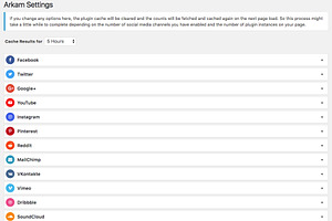 Social Media Counters For WordPress