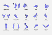38 Hand Gestures Around the World, an Illustration by pkahraman (Thumbnail 4 of 6)