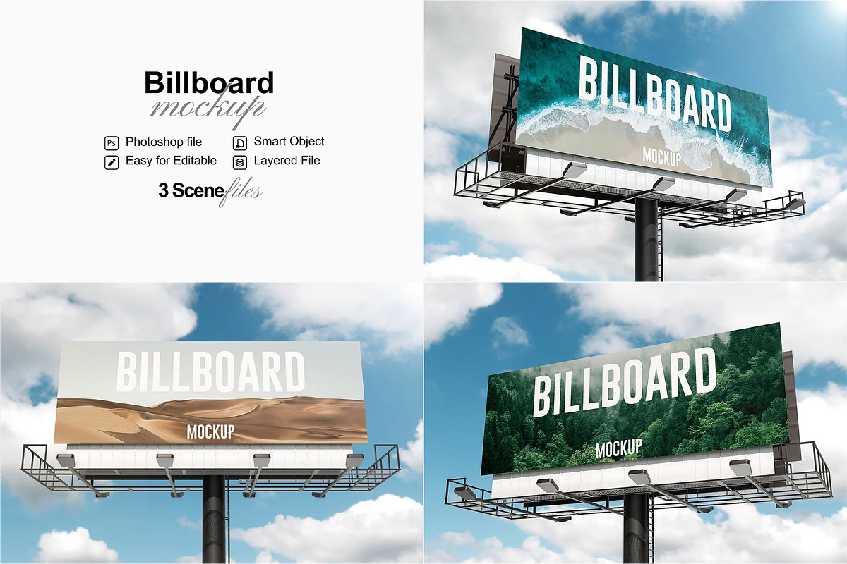 Billboard Mockup, an Advertising Mockup by SilverStudio778