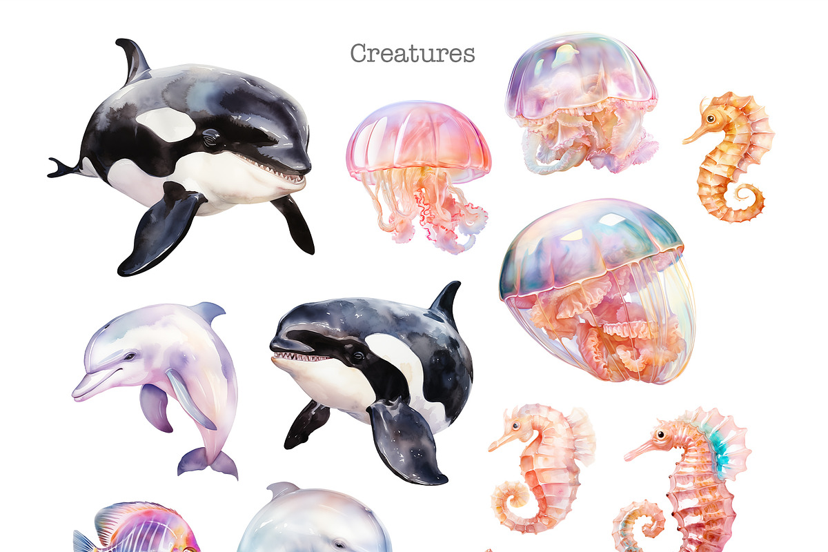 Sea collage creator, an Object Graphic by TheCuteShop (Photo 6 of 10)
