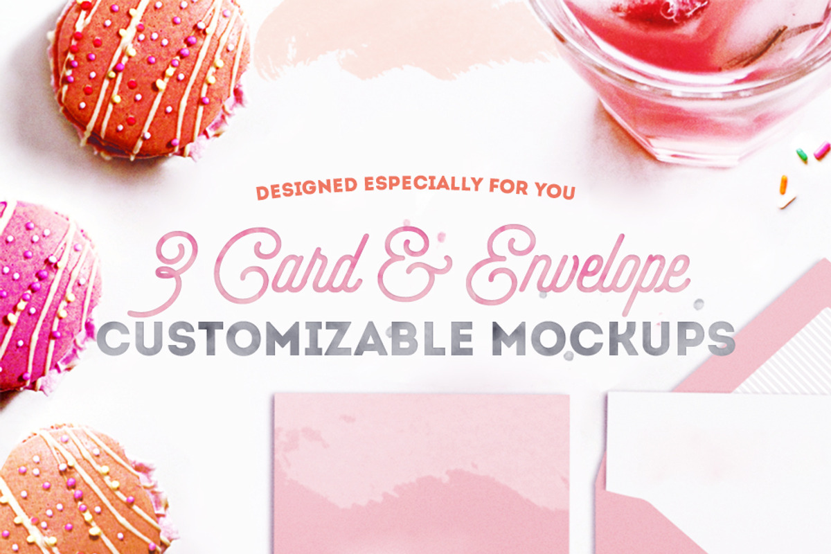 Vol. 1 - 3 Card and Envelope Mockups, a Product Mockup by Moon Starer Studio (Photo 1 of 4)
