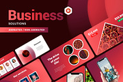 Corporate Business Solutions, a Presentation Template by Presentation Templates (Thumbnail 1 of 7)