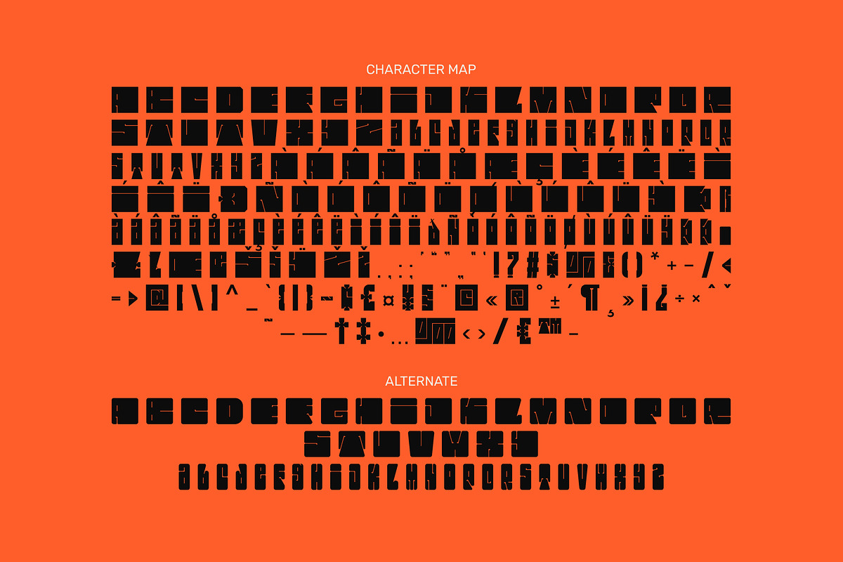 Ruft - Futuristic Display Font, a Sans Serif Font by Brainwaves.Studio (Photo 3 of 8)