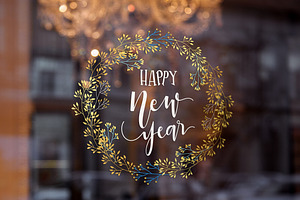 Mix DIY : NEW YEAR HAND DRAWN VECTOR