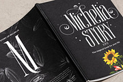 Autumn - Unique Display Serif, a Serif Font by Luna Shop (Thumbnail 6 of 6)