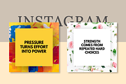 50 Motivational Instagram Template, a Social Media Template by RB Boutique (Thumbnail 10 of 10)
