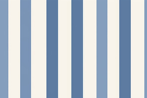Seamless pattern, blue and white vertical stripes pattern creati, a Pattern Graphic by Studio ANNA