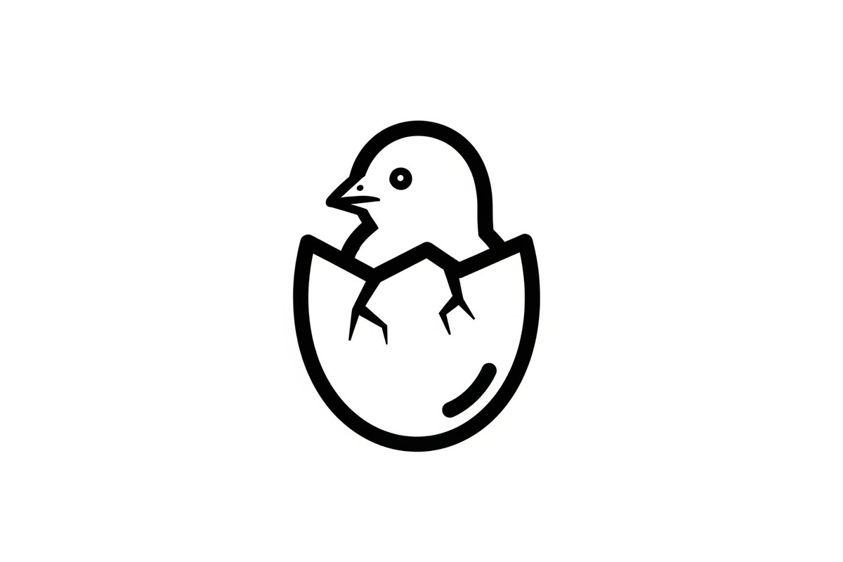 Cute Easter Chick Hatch Vector Bundl, an Illustration by jahid234 (Photo 24 of 51)