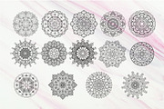 20 Mandala Vector Designs | SVG, an Illustration by Karen J (Thumbnail 2 of 10)