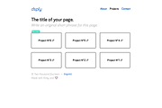 Dsply, for Kirby 2 CMS, a Templates & Theme by Starckio (Thumbnail 3 of 3)