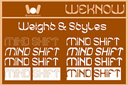 Mind Shift font, a Font by weknow (Thumbnail 7 of 8)