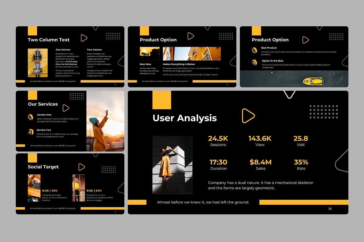 Business Plan -Presentation Template, a Presentation Template by MNML Agency (Photo 23 of 34)