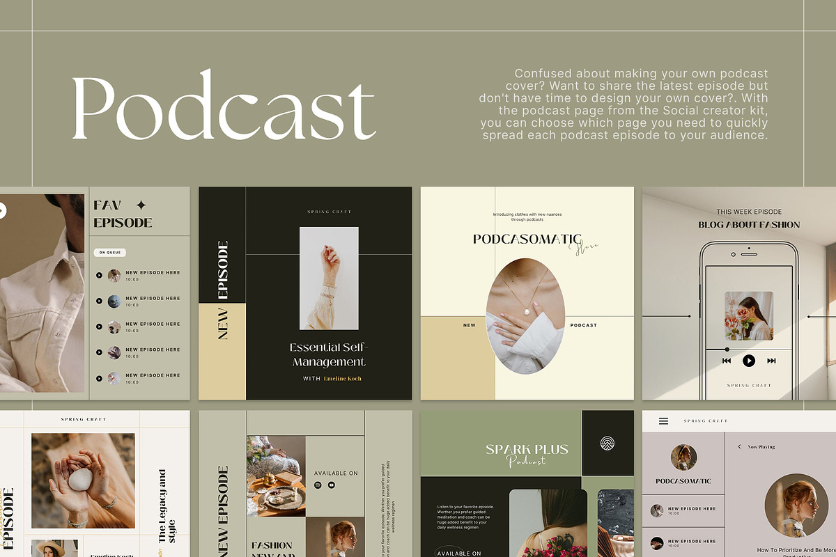 CANVA Social Creator Kit for Coach