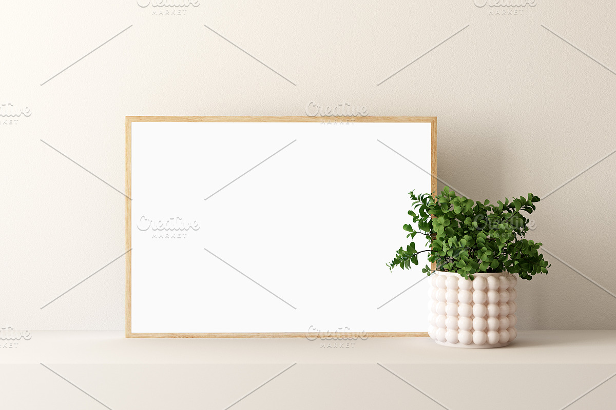 Frame Mockup Bundle Boho - 03, a Print Template by Mockup Shop (Photo 8 of 15)
