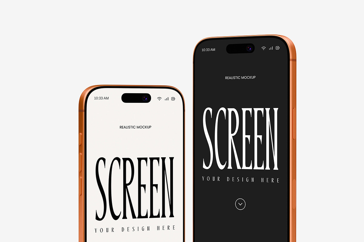 iPhone Screen Device Mockup Bundle, an iPhone Mockup by graphypix (Photo 7 of 14)