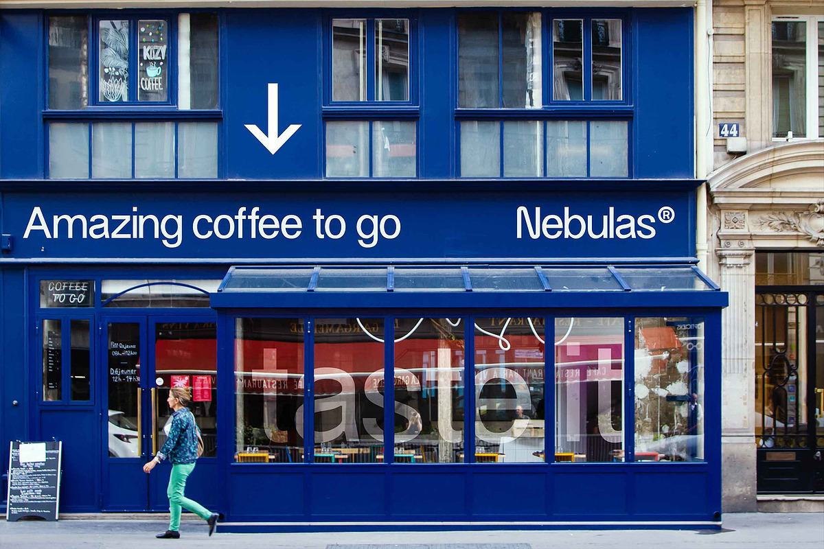 Nebulas Font, a Sans Serif Font by Supremat (Photo 6 of 7)