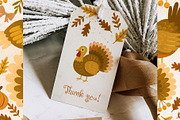 Cute Thanksgiving Turkey Pumpkin Cli, an Illustration by BigCakeBee (Thumbnail 3 of 4)