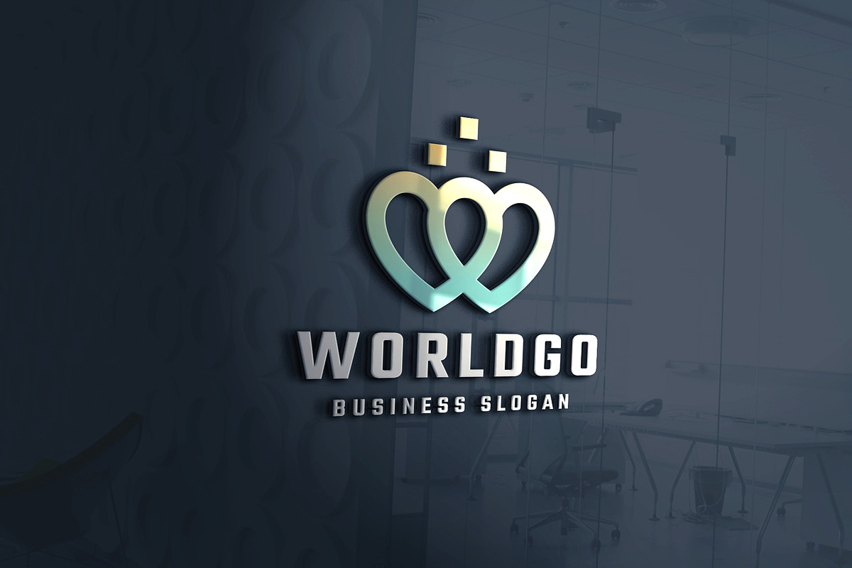 World Go Letter W Logo, a Branding & Logo Template by Design_Planet (Photo 2 of 7)