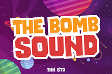 The Bomb Sound - Modern Font