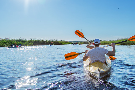 Rafting on the river containing rafting, the vorskla river, and river, a Sports & Recreation Photo by Volff