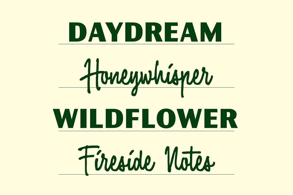 Fairforest - Font Duo, a Handwritten Font by Adam Fathony (Photo 11 of 17)