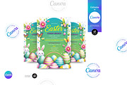 Easter Brunch Party Flyer Template, a Flyer Template by Aam360 (Thumbnail 1 of 3)
