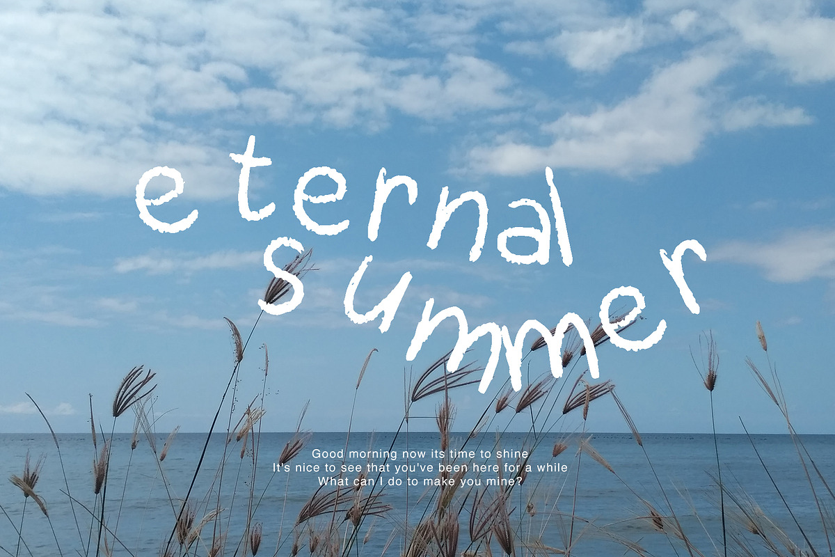 Oil Pastel Font Scribble Stories, a Handwritten Font by Perplexitics (Photo 6 of 10)