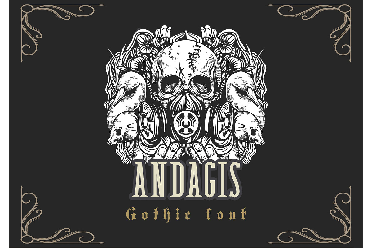 Andagis Gothic Font