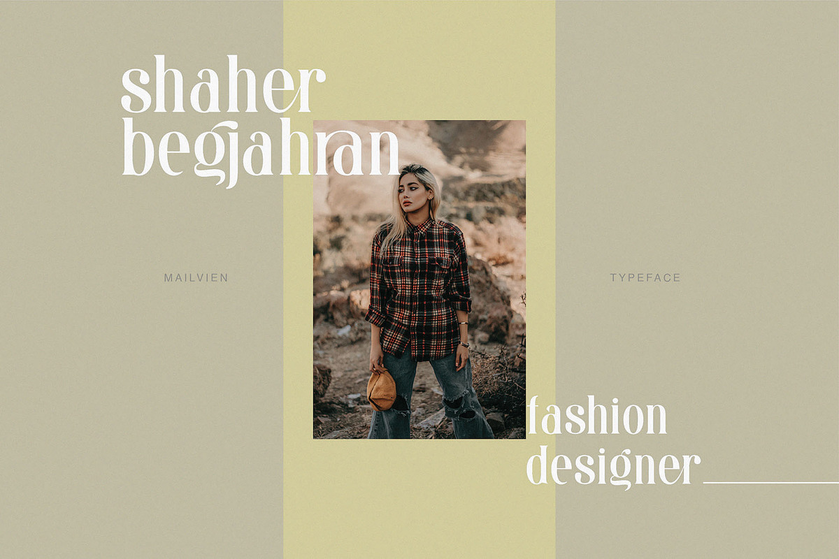 Mailvien - Modern Ligature Typeface, a Serif Font by BrandSemut (Photo 4 of 10)