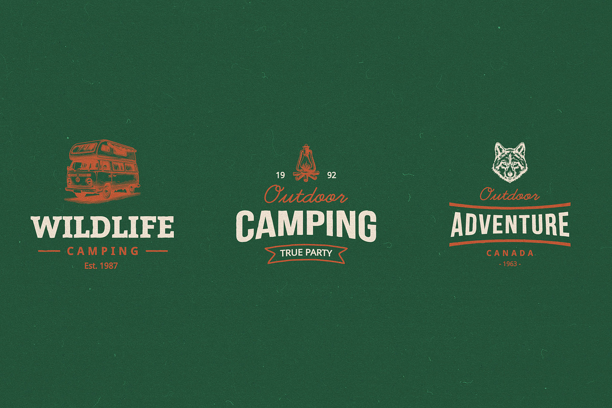 Camping Adventures - Illustrations, an Object Illustration by elliazidi.designs (Photo 3 of 6)