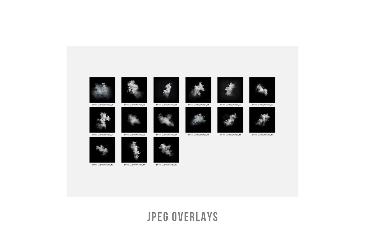 Smoke png clipart overlays, a Layer Style Add-On by Walllow Creatives (Photo 5 of 6)