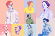 International Women's Day (Part 1), a Seasonal Illustration by Picturesque Stories (Thumbnail 2 of 3)
