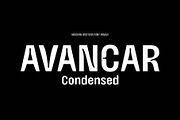 Avancar Condensed Font Family, a Sans Serif Font by Ryul Davidson (Thumbnail 1 of 19)