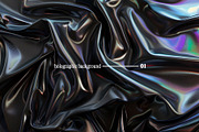 Dark Holographic Backgrounds, a Background Graphic by tatiankaart (Thumbnail 2 of 17)