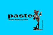Paste Display Typeface, a Font by Tapiwanashe Garikayi (Thumbnail 1 of 8)