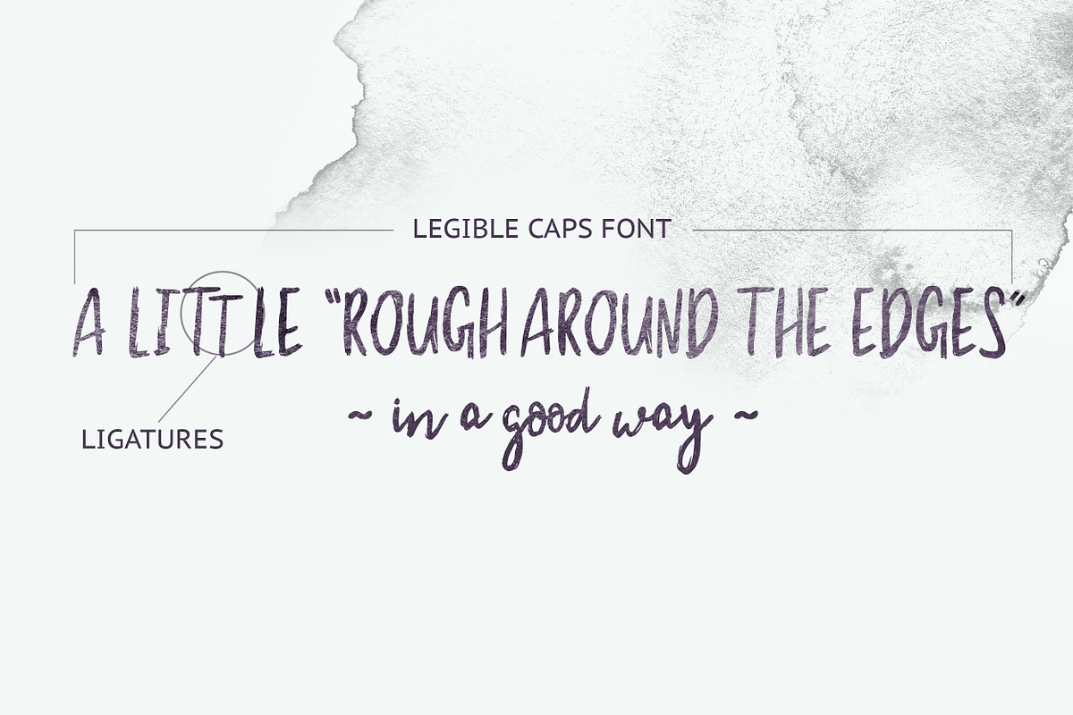 Mountain Brush Font preview 4