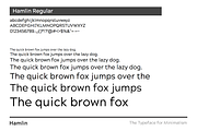 HAMLIN - Minimalist Font Family, a Sans Serif Font by Designova® (Thumbnail 6 of 9)