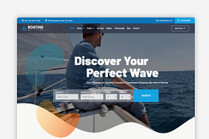 Boat Rental WordPress Theme, a WordPress Template by Your Theme Shop